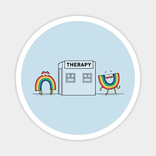 Rainbow Therapy! Magnet